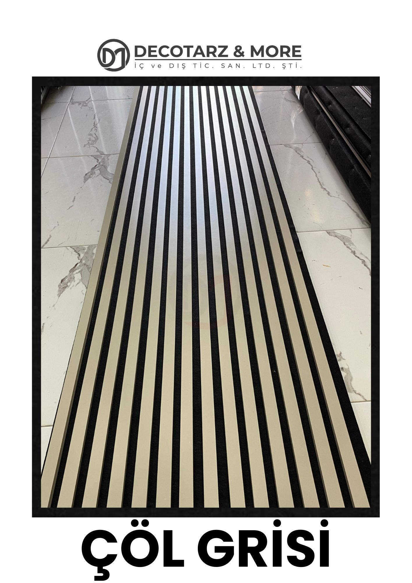 AKUSTİK KEÇELİ PANEL ÇÖL GRİSİ